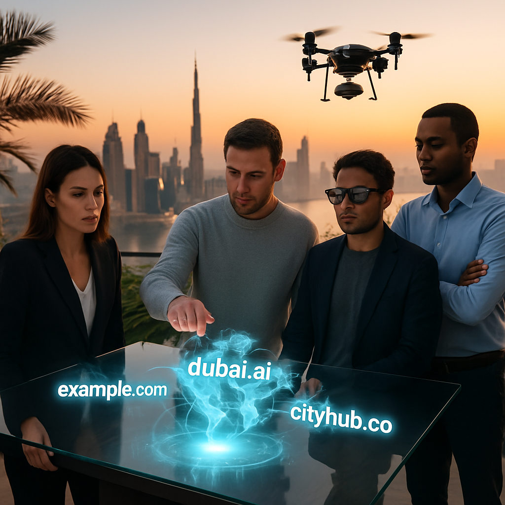 Contextual background image related to Dubai Domain Days